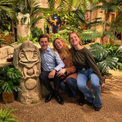 Adulte lors d'un team building