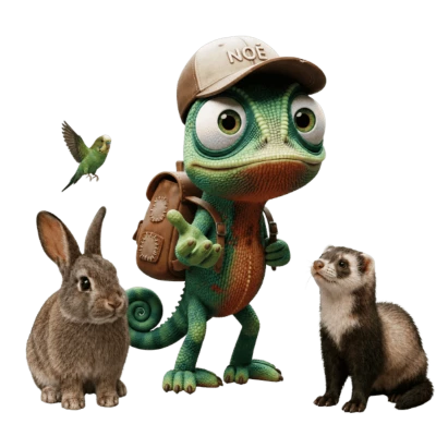 Noé et des animaux
